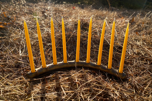 Ceramic Hanukkah Menorah